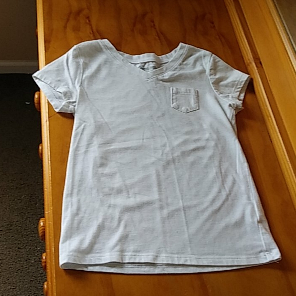 White shirt with a pocket
